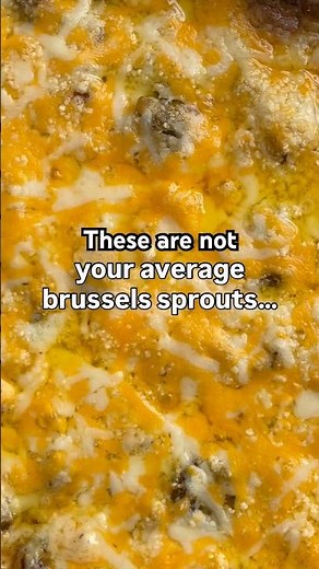 Three Cheese Brussels Sprouts Casserole