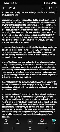 (REUPLOADED) Evidence about Dana pulling an ignorant move towards Mia & Ethan.