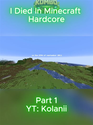 Part 1 | I Died In Minecraft Hardcore #minecraft #Kolanii #viral