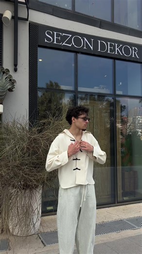 Modern Mandarin Shirt⭐️