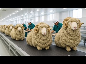 Inside the Merino Wool Industry 🐑 From Mountain Farms to Luxury Fiber Production