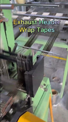 Exhaust Header Wrap Tapes. Easy to install. Designed for cars, motorcycle, metal pipes.