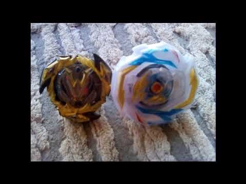 Beyblade Burst Battle: Wonder Valtryek V4 Vs. Command Dragon D5