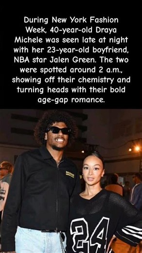 40-Year-Old Draya Michele Spotted With 23-Year-Old Boyfriend Jalen Green at 2AM! #jalengreen #shorts