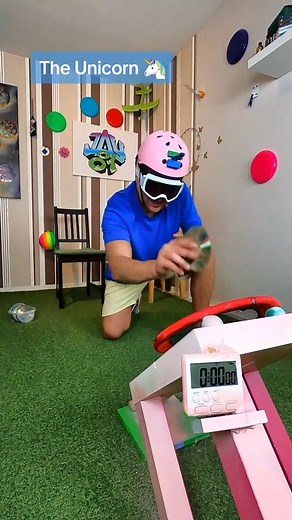 534K views · 10K reactions | The Unicorn 濾 #trickshot #entertainment #unicorn | Challenge Zone | Facebook