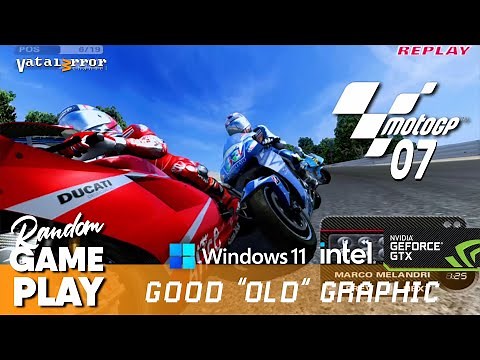 MotoGP 07 PC Season 2007 [3.1 GB] Download & Play // PlayTest i7 6700k & GTX 1060 // ReShade Color