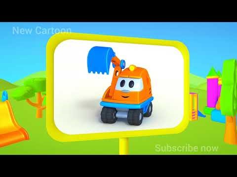 Tractor cartoon l train tractor wala cartoon | toy helicopter ka video | bus,train jcb, truck,crane