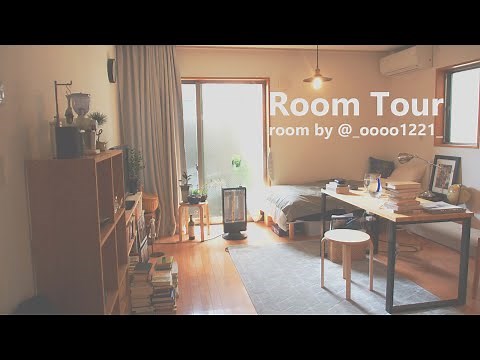 【ルームツアー】本と珈琲が好きな女子のシンプルライフ | 社会人女子の一人暮らし/東京/9.4畳/1R/ room tour