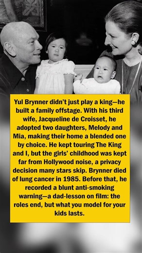 Yul Brynner’s Adopted Family Legacy