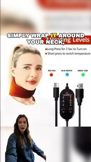 SpineHeat™ Heated Neck Wrap