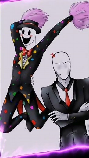slenderman vs splendorman #creepypasta