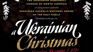 🎄✨ Washington! Get Ready for the Magic of a Ukrainian Christmas! ✨🎄 🎶 This weekend, let the world-renowned Ukrainian Bandurist Chorus whisk you away into the heart of the holiday season with their enchanting music and cultural wonder. 🌟 Here’s why you’ll love it: 🎵 Timeless carols and vibrant Ukrainian folk traditions brought to life by the soul of the bandura - Ukraine's National Instrument 🎵 Breathtaking performances in Ukrainian, English, and Latin 🎵 A joyous celebration of community, 