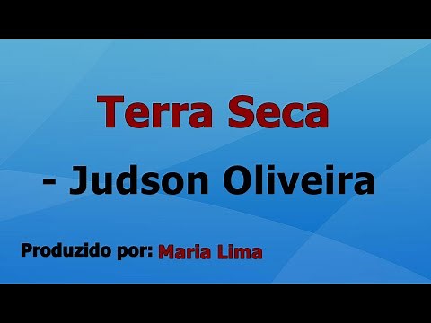 Terra Seca - Judson Oliveira playback instrumental