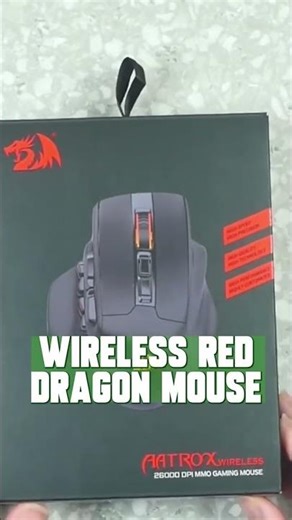 Redragon M811 PRO Wireless MMO Gaming Mouse, 15 Programmable