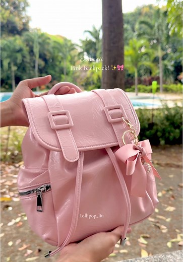 Stylish Pink Backpack for School and Everyday Use