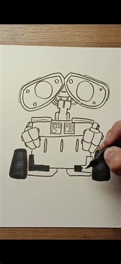 How to Draw WALL-E | Easy Step by Step Drawing Tutorial