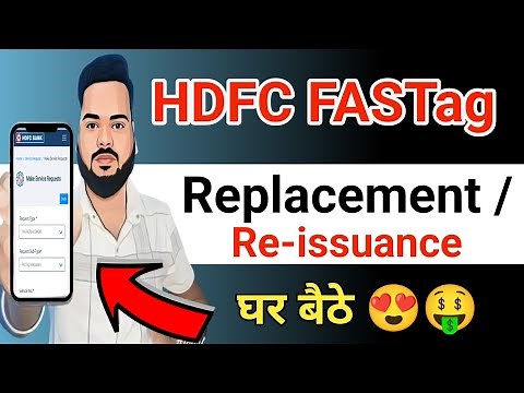 Hdfc fastag replacement | how to replace hdfc fastag sticker | #Hdfc_fastag #er_aryanraj_tech