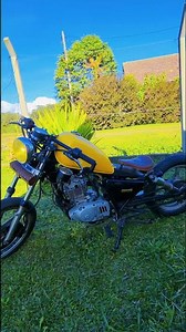 Fiz minha própria Bobber (Intruder 125) 😱 #shorts