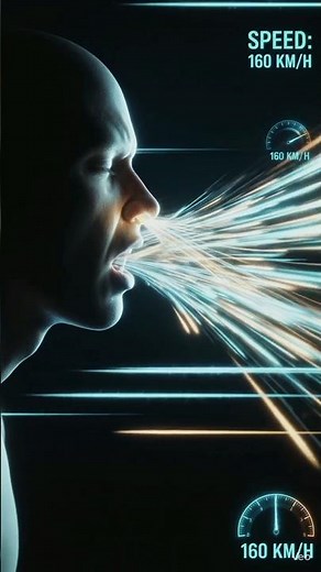Is Your Sneeze Faster Than a Bullet? #sneezingfacts #viralshorts #educationalshorts