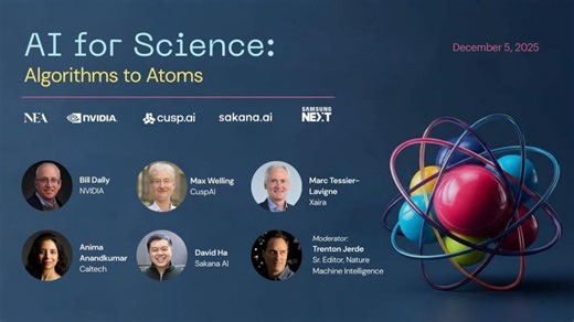 AI for Science : Algorithms to Atoms | Anima Anandkumar