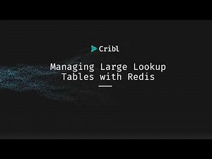 Managing Large Lookup Tables with Redis