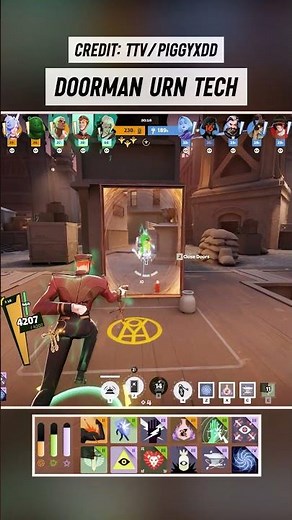 Doorman new urn tech 🤯 #deadlock #deadlockclips