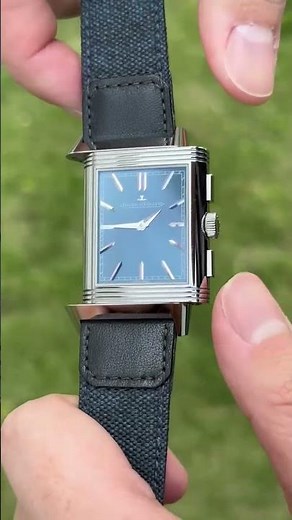 The Reverso Tribute Chronograph ✨ 🎥IG: @watchcurator.chad #jaegerlecoultre #reverso #chrono24
