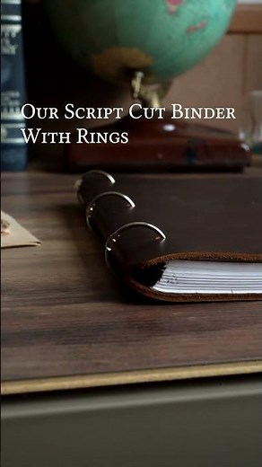 Murdy Creative Co. Script Cut Binder with Rings