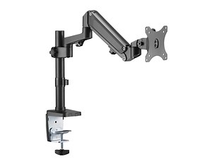 Brateck LDT47-C012N Single Heavy-Duty Aluminium Gas Spring Monitor Arm | Monitor Accessories