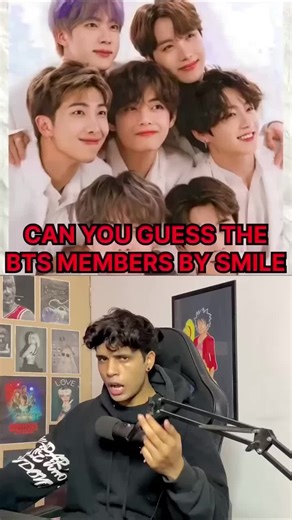 Guess the BTS Member by Their Smile Challenge