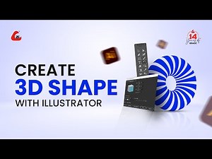 Create 3D shape with Illustrator । Bangla Tutorial
