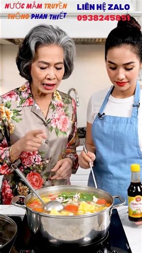 Nước mắm truyền thống Phan Thiết - canh chua #food #cooking #amthuc