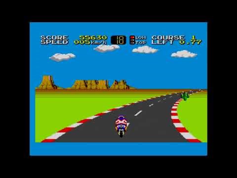 Hang-On (Sega Master System) Gameplay