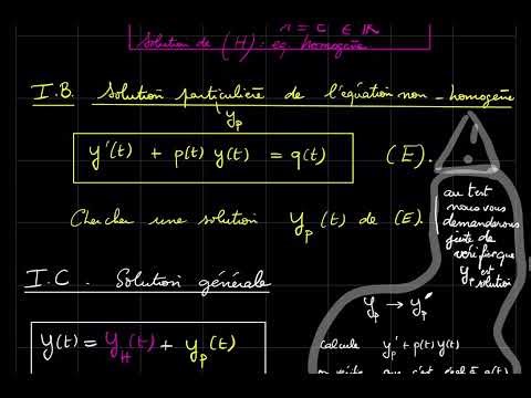 ODEs for beginners particular solution, homogeneous solutions, first and second order ODEs