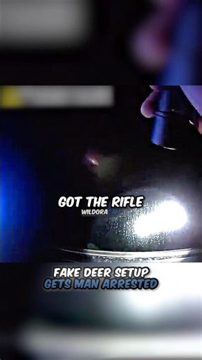 Fake Deer Setup Gets Man Arrested 😱