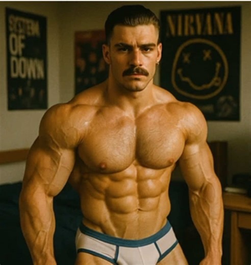 Flex like a Muscle God 💪🏼 #workoutmotivation #aiart #aiboys #musclemotivation #bodybuilding