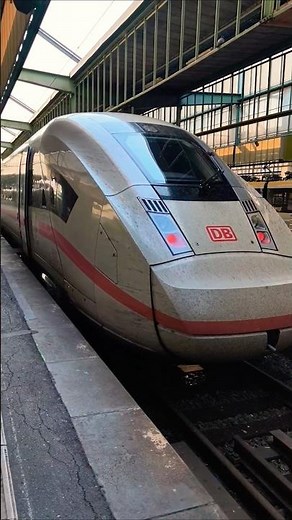 ICC Zug 1096 Stuttgart nach Frankfurt | High-Speed Train Journey Germany 4K