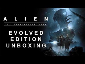 ALIEN THE ROLEPLAYING GAME EVOLVED EDITION COMPLETE UNBOXING