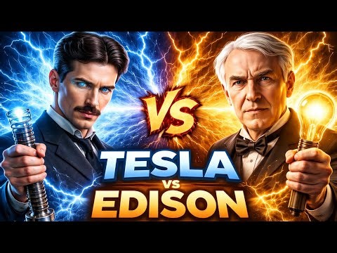 Tesla vs Edison: The Shocking War That Changed the World ⚡