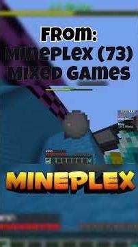 Sploor | Mineplex #shorts #minecraft #minecraftminigames