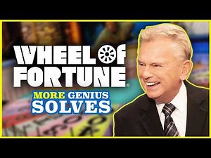 20 MORE GENIUS SOLVES | A Compilation of Wheel of Fortune's Impressive Puzzle Solves