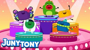 JunyTony - Lagu Marshmallow Untuk Anak-Anak - Season - Menari dan Bergaya bersama Marshmallow