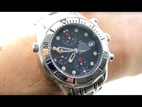 Omega Seamaster Diver 300M Chronograph (2598.80.00) Luxury Dive Watch Review
