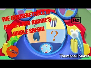 The Mouseketools In Mickey And Minnie's Jungle Safari