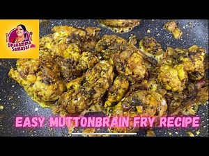 Mutton Brain fry recipe