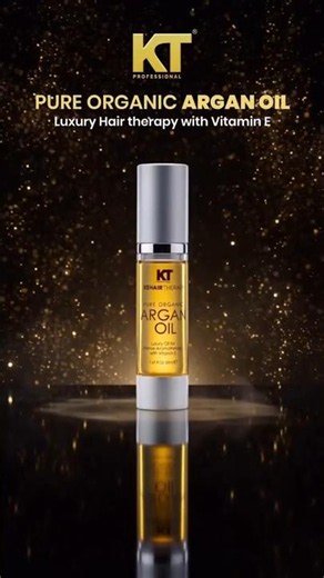 Healthy looking hair starts with the right care 👩🦰Infused with Pure Organic KT Argan Oil