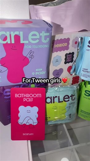 This period kit is genius! Highly recommend packing your daughter a “just in case” bag so she’s prepared ❤️ #periods #periodcramps #tweens #tweendaughter #daughter
