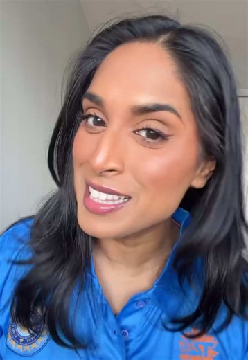 Congrats India on the win for the Cricket World Cup Champion! Color Correcter and Lip gloss @Maybelline NY Concealer @vasanticosmetics Foundation @Armani beauty Cream Blush @L’Oréal Paris @loréal paris usa Cream Bronzer @SHEGLAM Powder Bronzer @Morphe Cosmetics #makeup #darkcircles #hyperpigmentation #indiavsnewzealand #cricketworldcup