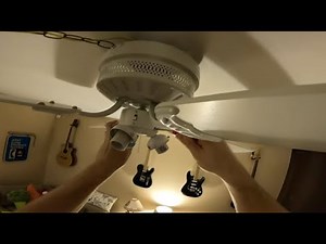 Changing the Ceiling Fan in the Computer Room 9/13/2024