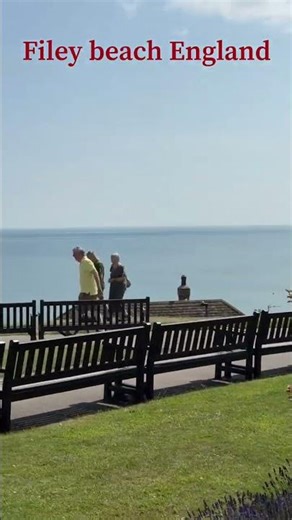Filey beach North Yorkshire. #beautiful #beach #fyp